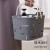 Z35-880 Multi-Functional Fashion Storage Basket Home Dirty Clothes Storage Basket Hand-Held Hollow Solid Color Storage Basket