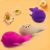 Facial Cleaner Facial Brush Double-Headed Face Cleaning Goldfish Facial Brush Silicone Sponge Facial Brush