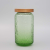 LD Creative Lovesickness Wooden Lid Glass Storage Jar Personality Storage Tank Household Tea Caddy Sealed Jar Glass Bottle