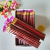 A Pack of 5 Red Pencil Set with Eraser Red Strip Pencil HB Student Pencil Yuan Shop Wholesale