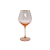 LD Nordic Simple Vertical Pattern Glass Creative Coral Golden Edge Wine Glass Household Goblet Champagne Glass