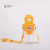 2022 New Water Cup Cute Pet Children's Straw Cup 600ml Cute Plastic Cup with Straw Lanyard for Boys and Girls