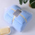 In Stock Wholesale Thick High Density Coral Fleece Solid Color Towels Suit Lint-Free Soft Absorbent Face Washing Towel