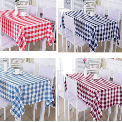 Hotel Tablecloth Western Restaurant Restaurant Restaurant Plaid Tablecloth Tablecloth Checked Cloth Black and White Green White Plaid Red and White Plaid Table Cover