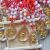 One Yuan Crystal Necklace Zodiac Pendant Gold Pendant Yuan Two Yuan Pendant Wholesale Supply