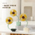 Creative New Sunflower Fan Clip Portable USB Charging Dormitory Office Summer Artifact 360-Degree Hose