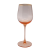 LD Simple Striped Gilt Edging Glass Cup Coral Champagne Glass Red Wine Glass Household Goblet