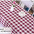 Hotel Tablecloth Western Restaurant Restaurant Restaurant Plaid Tablecloth Tablecloth Checked Cloth Black and White Green White Plaid Red and White Plaid Table Cover