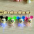 Luminous Toy Light Colorful Keychain Cartoon Key Pendants Yuan Wholesale