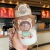 Korean Style Fresh Cute Rabbit Subnet Red Straw Plastic Cup Water Cup Female Girl Heart Student Children Handy Cup