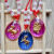 Colorful Crystal Zodiac Pendant Red Rope Pendant Necklace One Yuan Decorative Pendant