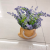 New Artificial Flower Ceramic Basin Lavender Bonsai Fake Flower Decoration Living Room Bedroom Dining Room Decoration