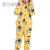 New Cartoon Animal One-Piece Pajamas Children's Comfortable Cotton Velvet Thickened Jumpsuit Home Wear Winter Cute Warm