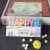 Happy Birthday Thirteen Letters Candle Romantic Baking Creative Colorful Party Decoration Cake Birthday Candle
