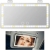 Car Makeup Mirror Automotive Sun Louver Mirror with LED Light Fill Makeup Car Makeup Mirror Charging Cosmetic Mirror