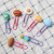 Cross-Border Cartoon Food Personality Clip Bookmark Clip Ins Creative Cute Office Paper Clip Color Binding Needle