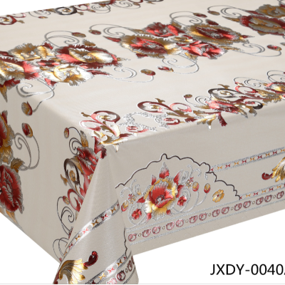 Jxdy Yarn Fabric Tablecloth, Oil-Proof and Stain-Proof Waterproof Tablecloth