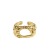 European and American Trendy Metal Ring Cold Style Special-Interest Design Ins Fashion Personality Golden Index Finger Ring for Women