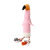 New Cartoon Parrot Hemp Rope Plush Toy Containing Ringing Paper Sound Dogs and Cats Bite-Resistant Interactive Relieving Stuffy Pet Supplies