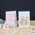 Popular Cute Hand Account Surprise Bag Children's Stickers Tape Note Paper Girls' Cartoon Handmade Stickers Notebook Set