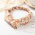 Korean Style Floral Cross Fabric Headband Washing Face Hair Band Women's Elastic Hair Band Knitted Bow Knotted Headband