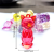 Children's Acrylic Crystal-like Kitten Animal Ornament Boys and Girls Diy Jewelry Pendant Video Game City Prize Toy