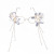 New Style Personalized Glasses Korean Style Bride Wedding Dress Style Frame Accessories Tassel Dried Flower Trendy Jewelry
