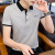 Short Sleeve 2022 Summer New Men's Short Sleeve T-shirt Cotton Thin Business Lapel Men's Polo Shirt Men's Fashion