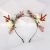 Christmas Headwear Simulation Antler Hairband Party Cute Hairpin Hair Accessories Mori Girl Chinese Hawthorn Ornament Photography Performance