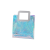 Laser PVC Handbag Transparent Plastic Colorful Bag Square Net Red Shopping Bag Gift Bag