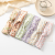 Korean Style Floral Cross Fabric Headband Washing Face Hair Band Women's Elastic Hair Band Knitted Bow Knotted Headband