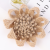 Factory Direct Sales DIY European and American Handmade Linen Flower Christmas Gift Packaging Party Hat Flower