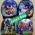 Sonic Sonic Backpack Plush Cartoon Schoolbag Children's Bags Pencil Case Small Satchel Mobile Phone Bag Toy Bag