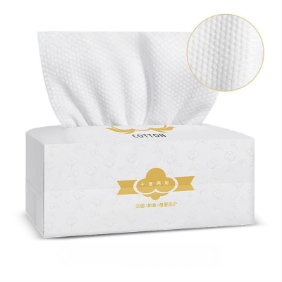 Customized Logo White Facial Tissue Wood Pulp 3-Layer Household Paper Extraction Soft Facial Tissue