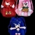 Sonic Sonic Backpack Plush Cartoon School Bag Children's Bags Toy Bag
