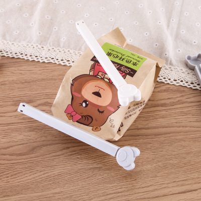 Bear Strong Sealing Clip Plastic Creative Sealing Clip Cute Food Bag Clamp Tea Nuts Closure Clip