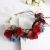 New Exotic Garland Wine Red Artificial Rose Hairband Headband European and American Retro Bride Headdress Flower