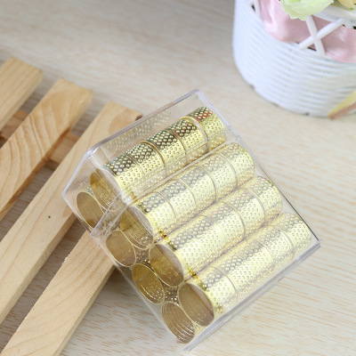 Boxed Thimble Pin Hoop Top Ring Sewing Tool Household Daily Sewing Accessories Small Goods