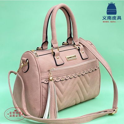 Women's Bag New Shoulder Bag Large-Capacity Crossbody Bag Simple Trend Atmosphere Diamond Quilted Handbag Cross-Border
