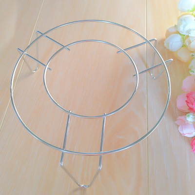 Single-Layer Steamer Metal Block Pot Rack Kitchen Cage Rack Triangle Steamer Yuan Department Store Wholesale