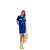 Classic Style Knitted Dress for Women 2022 Summer French Socialite Small Temperament Youthful-Looking Loose Blue Skirt