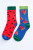 Cotton Personality Two Sides Socks Manufacturers Trend Men's Cotton Socks Trend Multi Logo Left and Right Foot Socks Cross-Border Supply Cartoon Socks