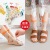New Children's Stockings Baby Girls' Summer Fruit Crystasilk Sock Thin Sweet Cartoon Transparent and Cute Calf Socks