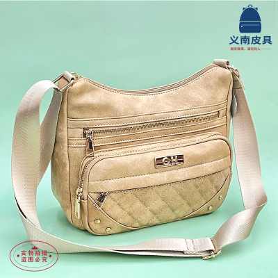 Foreign Trade 2022 New Casual Women Bag Women's Shoulder Messenger Bag Large Capacity Multi-Pocket Mom Travel Bag