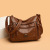 Women's Bag 2021 New Crossbody Bag Soft Leather Shoulder Bag Retro Simple Fashion Large Capacity Multi-Pocket Women's Bag