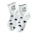 Ziyang New Female Middle Tube Socks Korean Style Ins Trendy Socks Cartoon Bear Socks Cute Bubble Mouth Socks Students' Socks Cotton Socks