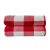 Modern Minimalist Winter Bedroom Blanket Red and White Plaid Double-Sided Fleece Blanket Customized Comfortable Warm Nap Wool Blanket