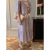 [E-Commerce Exclusive] Korean Style Lace Stitching Dress 2022 Summer New Loose Temperament Slimming Dress Y017