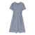 Moxi Women's Dress Cinched Waist Slim-Fit Long Skirt 2022 Summer New Design Sense Niche Skirt