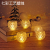 Creative Simulation Led Electronic Candle Light Crystal Candle Holder Breathable Bras Christmas Wedding Celebration Decoration Crystal Ornaments